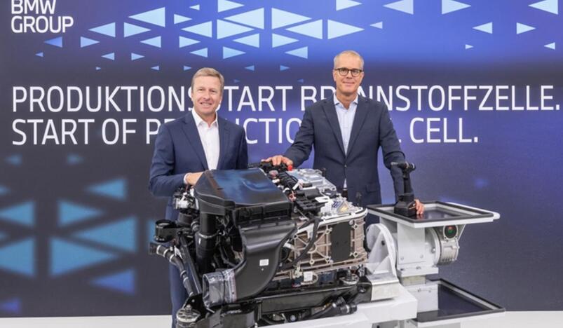 BMW Group commences in house production of fuel cells for BMW iX5 Hydrogen in Munich
